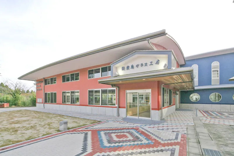 能登島ガラス工房 のと風鈴 能登藍（のとブルー）ゆらめき【産直】