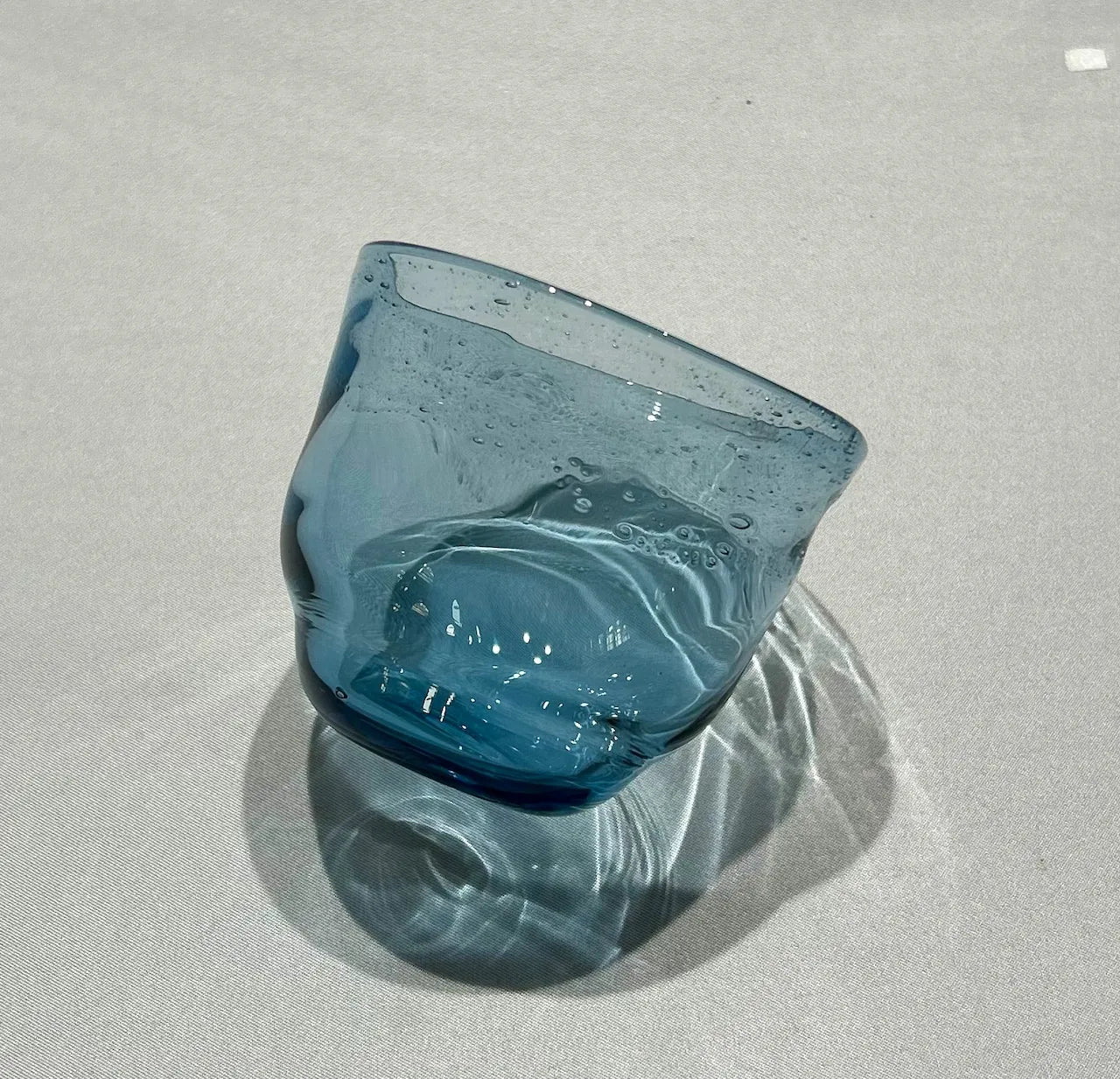 能登島ガラス工房 能登藍（のとブルー）粋～sui～ 冷茶グラス【産直】【予約商品】