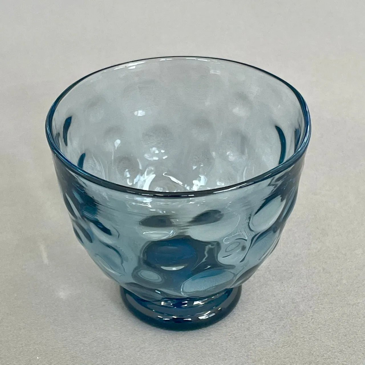 能登島ガラス工房 能登藍（のとブルー）dotto ぐい吞み【産直】
