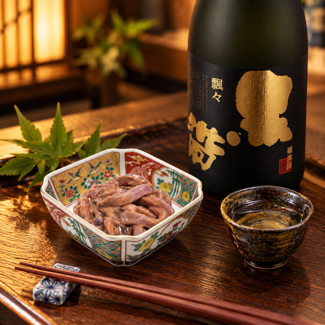 七尾名産 手造り いか塩辛（赤造り）160g【冷蔵】