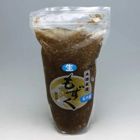 石川県産天然絹もずく１kg 大サイズ【冷蔵】