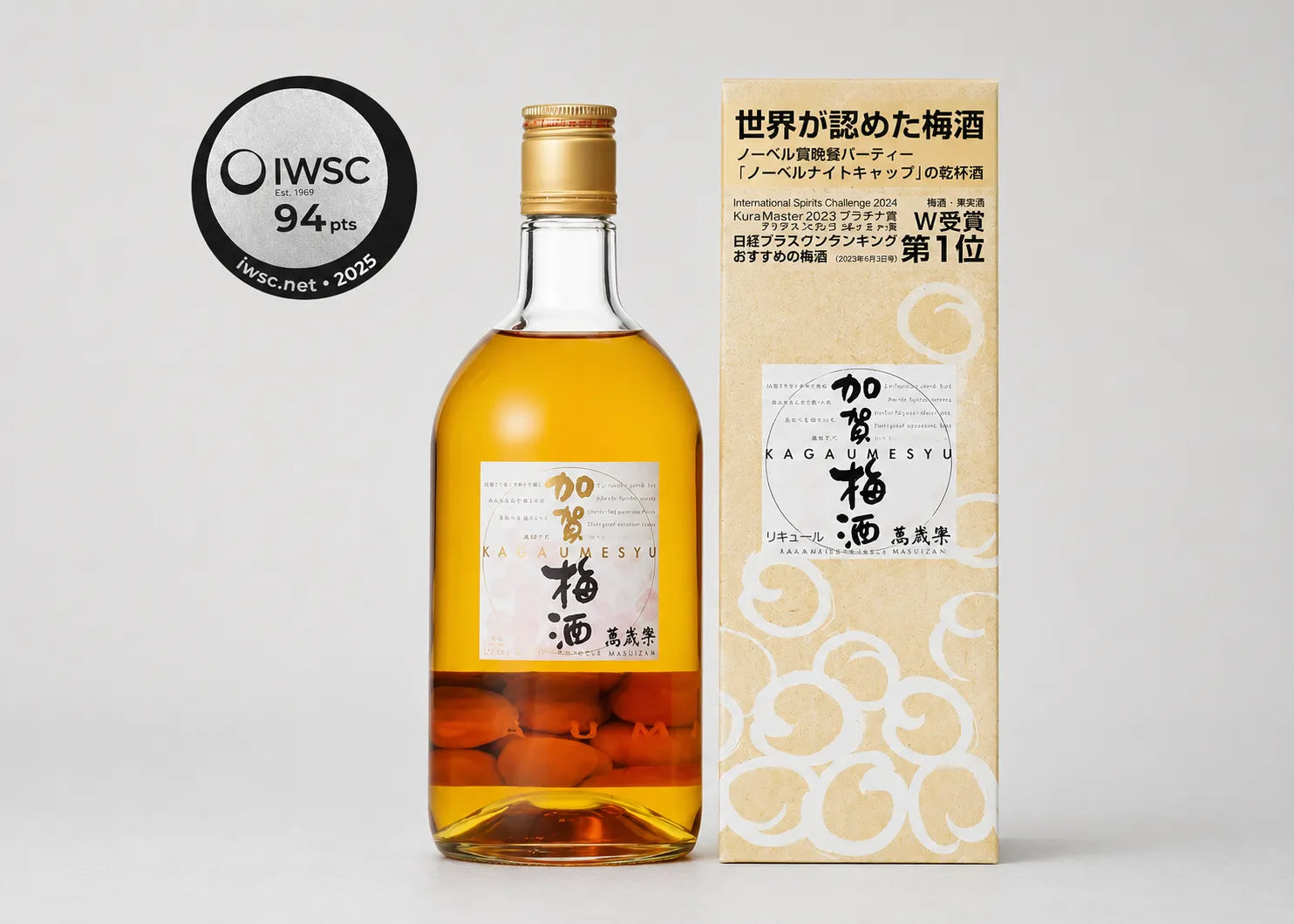 萬歳楽 加賀梅酒 720ml