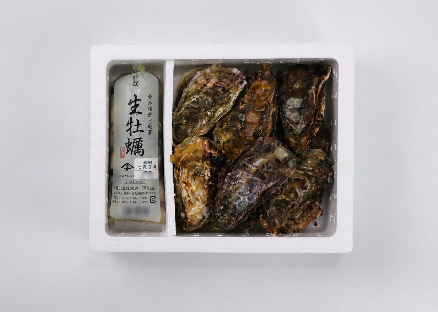 能登かき むき身150ｇ+殻付き6個