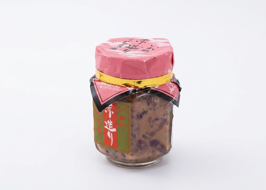 七尾名産 手造り いか塩辛（赤造り）160g【冷蔵】