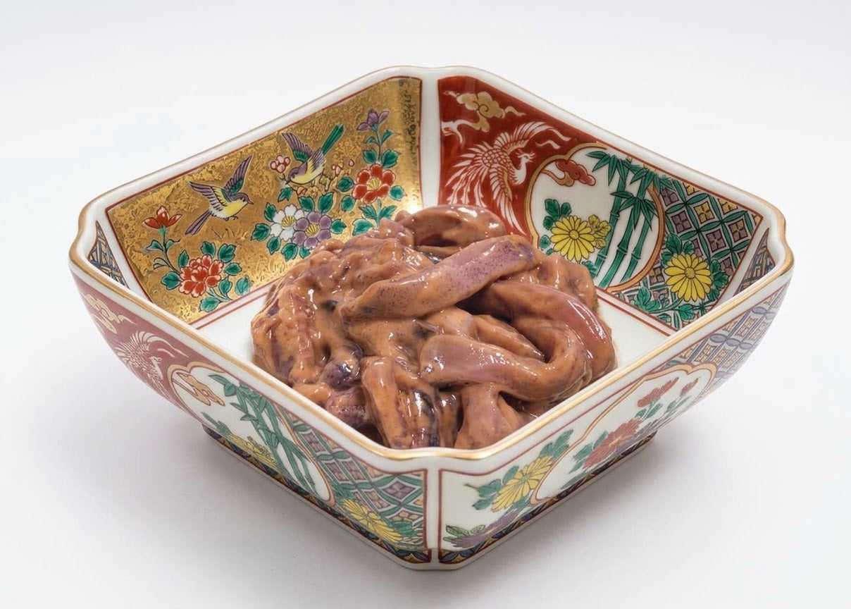 七尾名産 手造り いか塩辛（赤造り）160g【冷蔵】